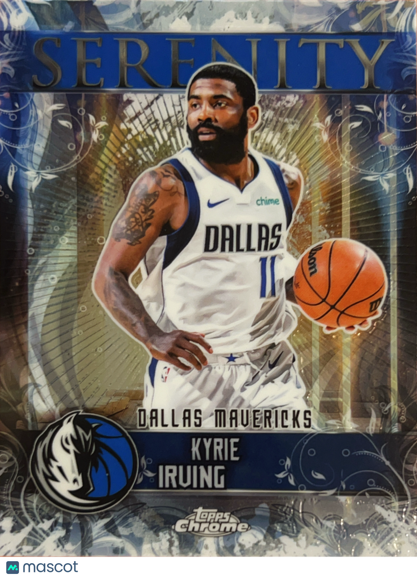 2025 Topps Chrome Serenity Kyrie Irving #SY-6