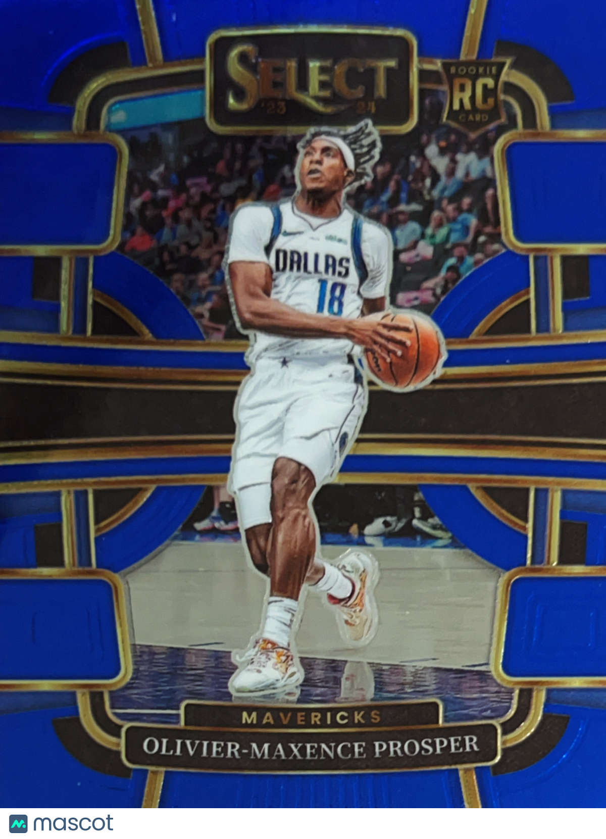 2024 Panini Select Concourse Olivier-Maxence Prosper #85 Blue Prizm RC