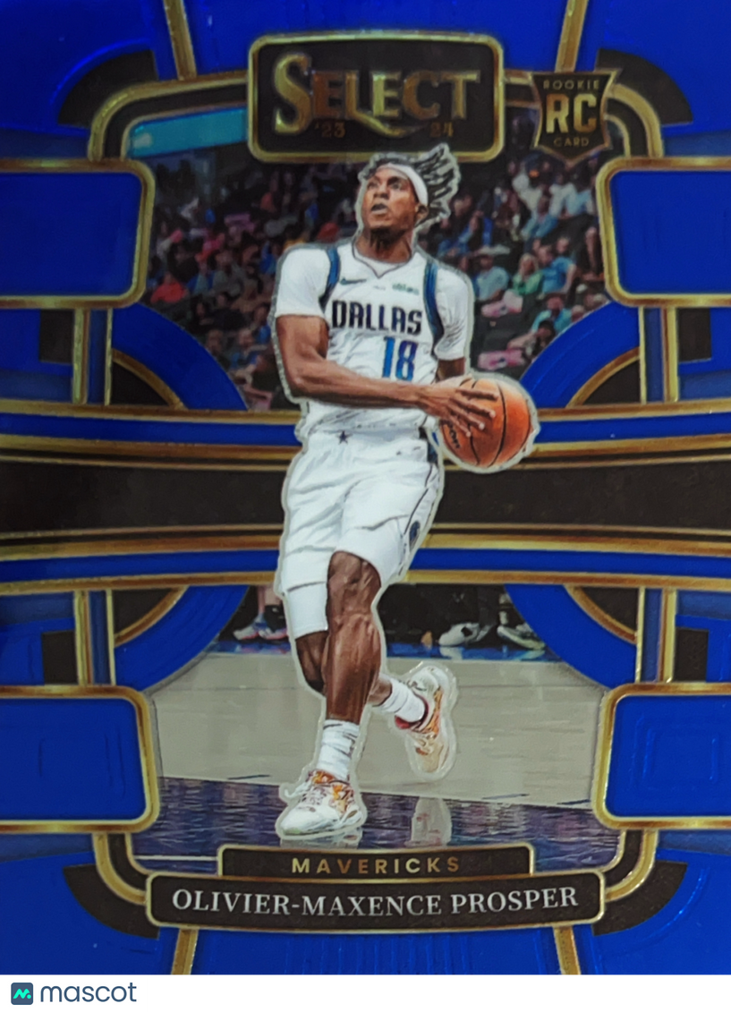 2024 Panini Select Concourse Olivier-Maxence Prosper #85 Blue Prizm RC