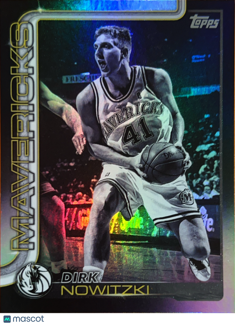 2025 Topps Flagship Dirk Nowitzki #252 Blackout