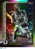 2025 Topps Flagship Dirk Nowitzki #252 Blackout