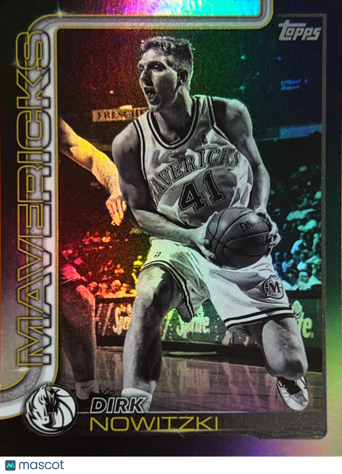 2025 Topps Flagship Dirk Nowitzki #252 Blackout