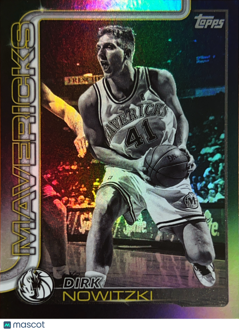 2025 Topps Flagship Dirk Nowitzki #252 Blackout