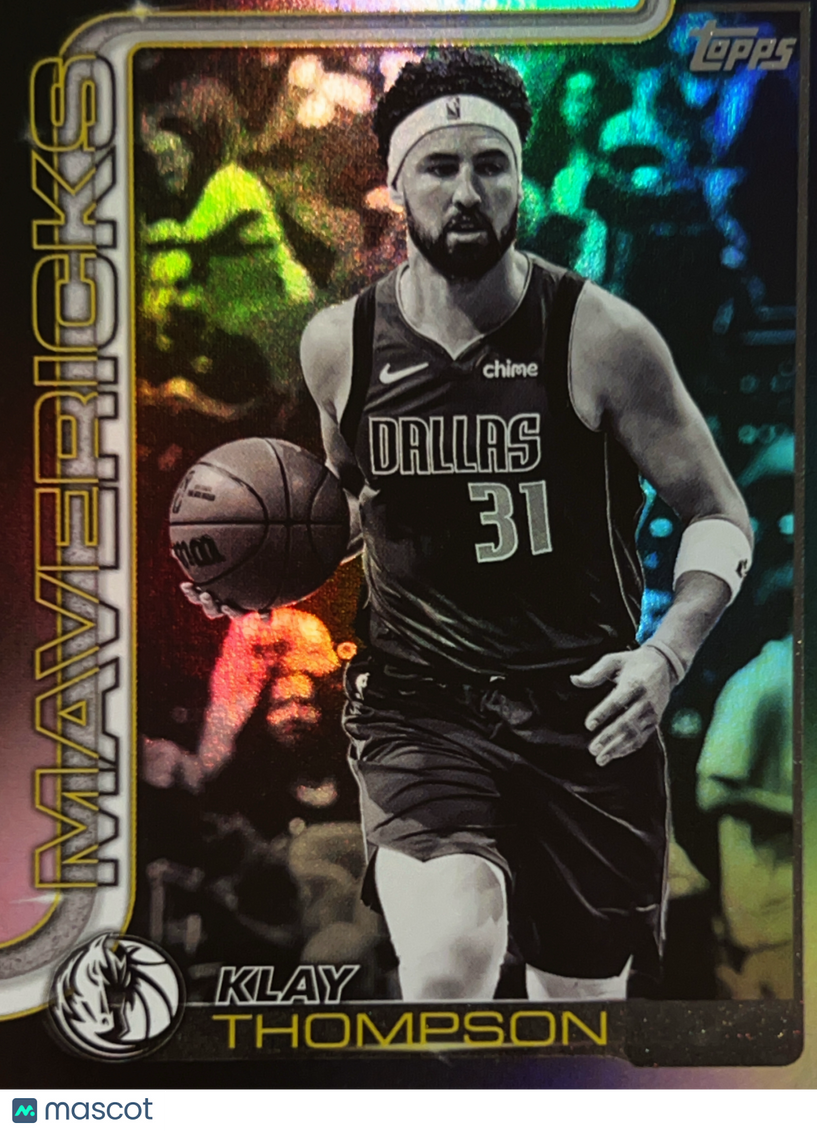 2025 Topps Flagship Klay Thompson #170 Blackout