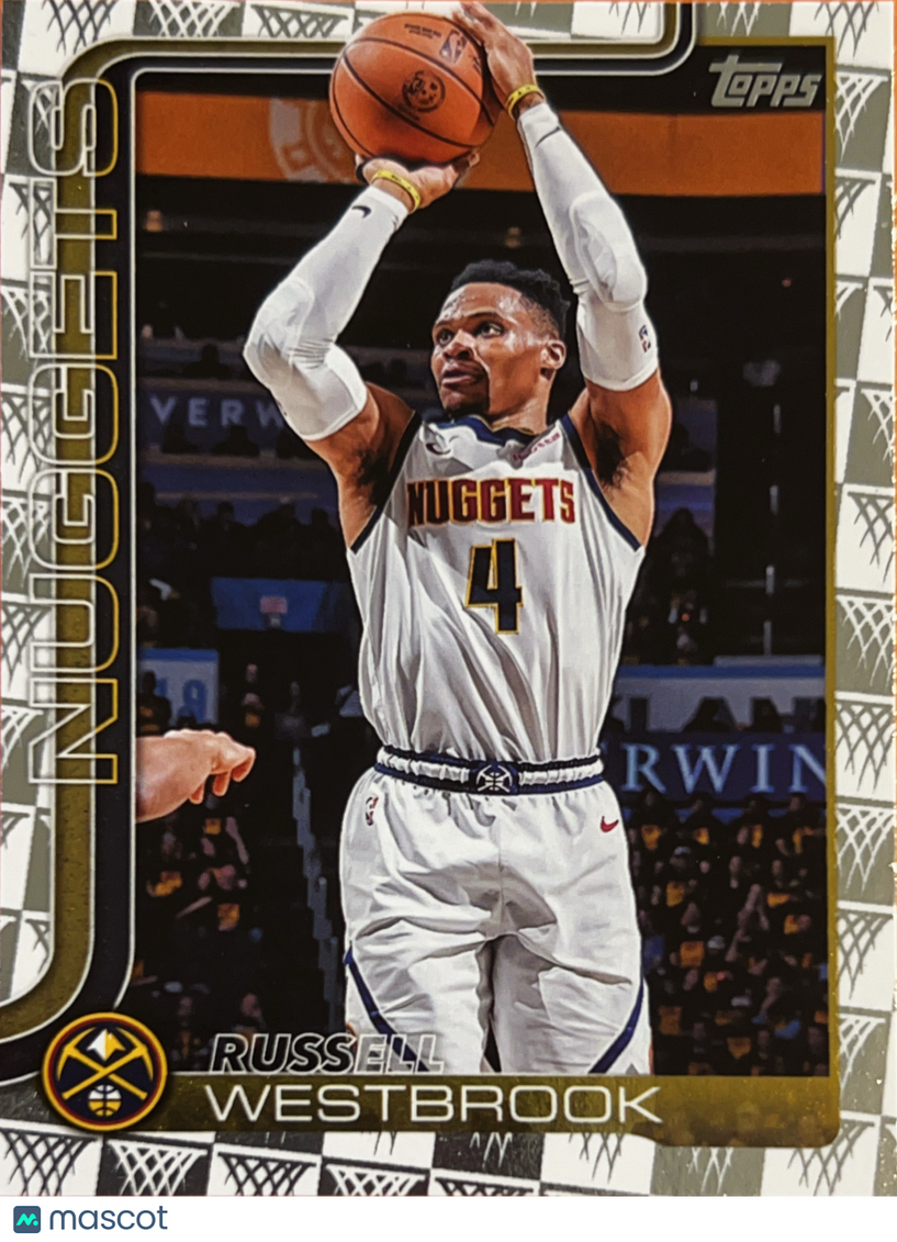 2025 Topps Russell Westbrook #104 Tip Off