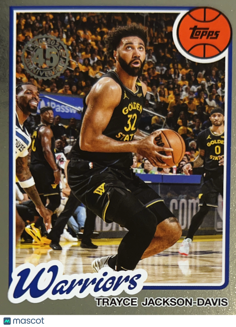 2025 Topps Chrome Basketball Trayce Jackson-Davis #80BK-22