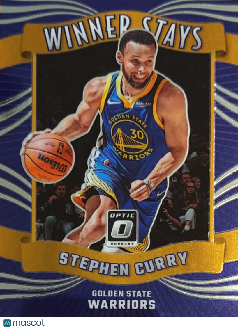 2024 Panini Donruss Optic Winner Stays Stephen Curry #16