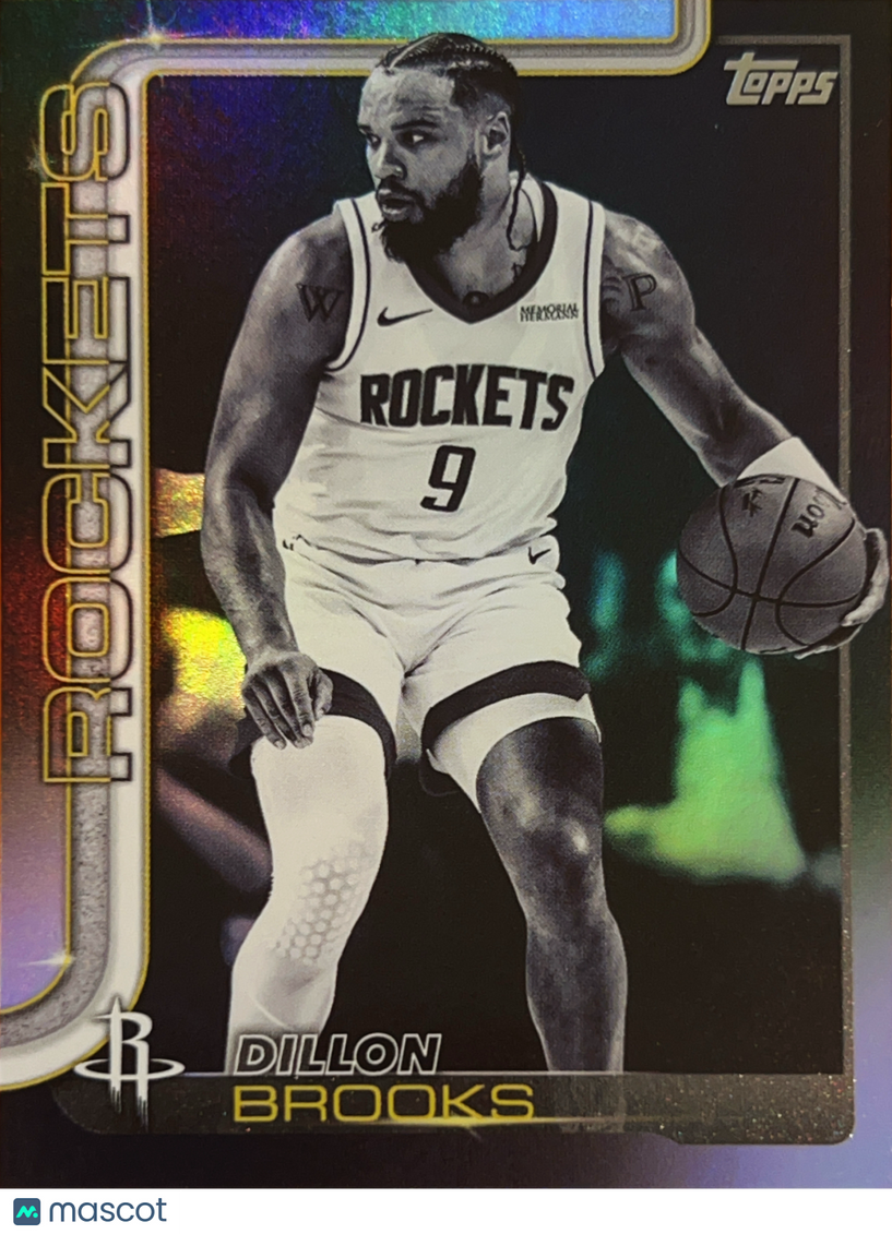 2025 Topps Flagship Dillon Brooks #181 Rainbow Foil