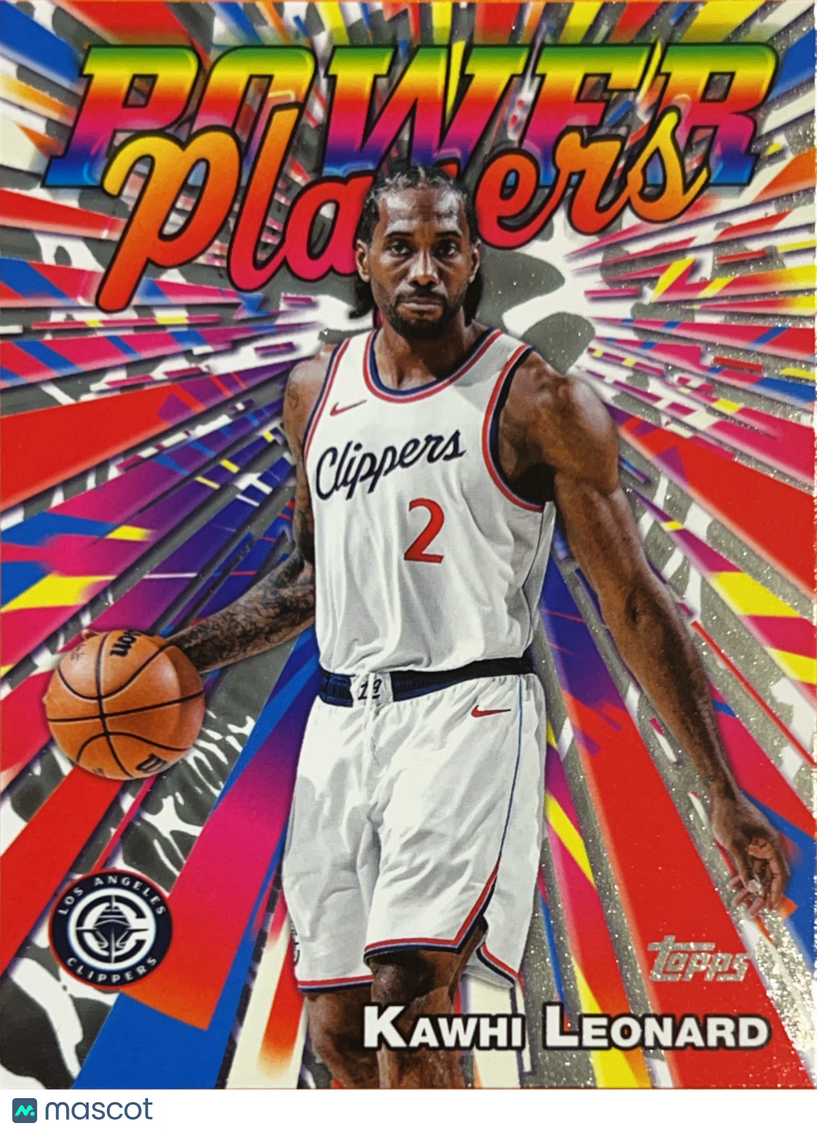 2025 Topps Power Players Kawhi Leonard #PP-8 Foil