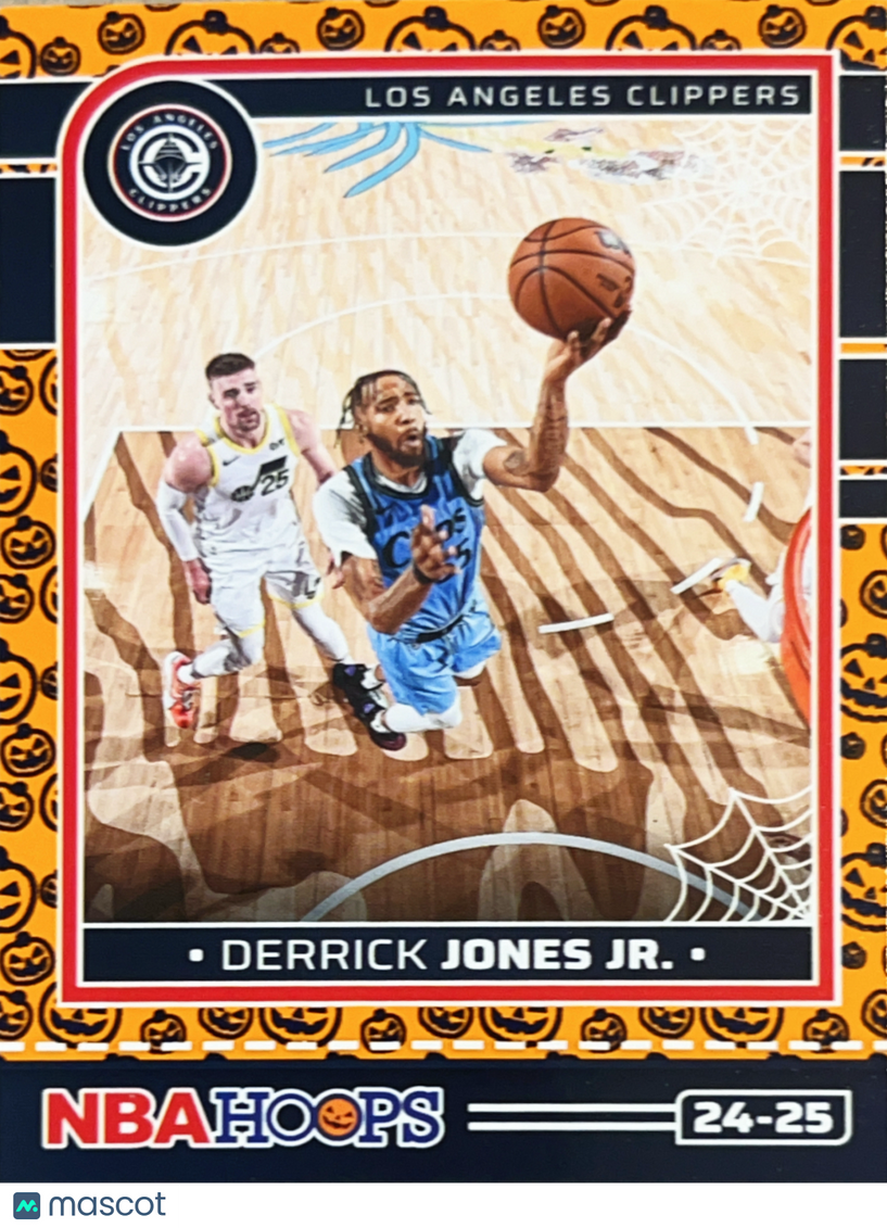 2025 Panini NBA Hoops Haunted Hoops Derrick Jones Jr. #223
