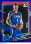 2024 Panini Donruss Optic Prizm Jordan Miller #250 Purple Shock