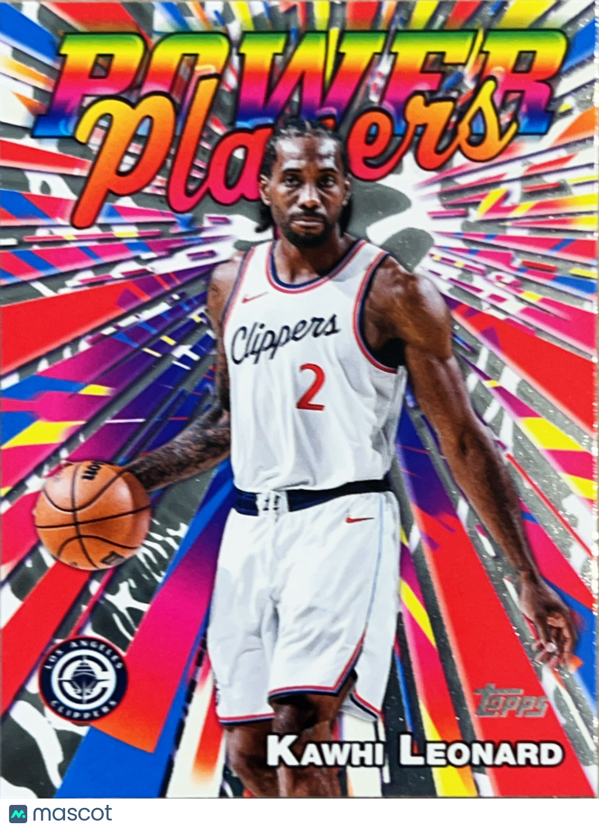 2025 Topps Power Players Kawhi Leonard #PP-8