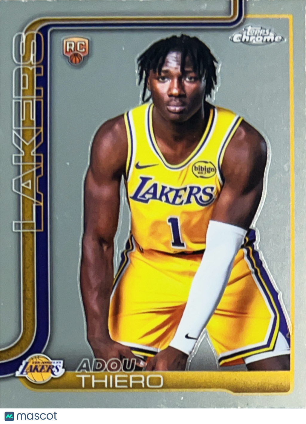 2025 Topps Chrome Adou Thiero #286 RC