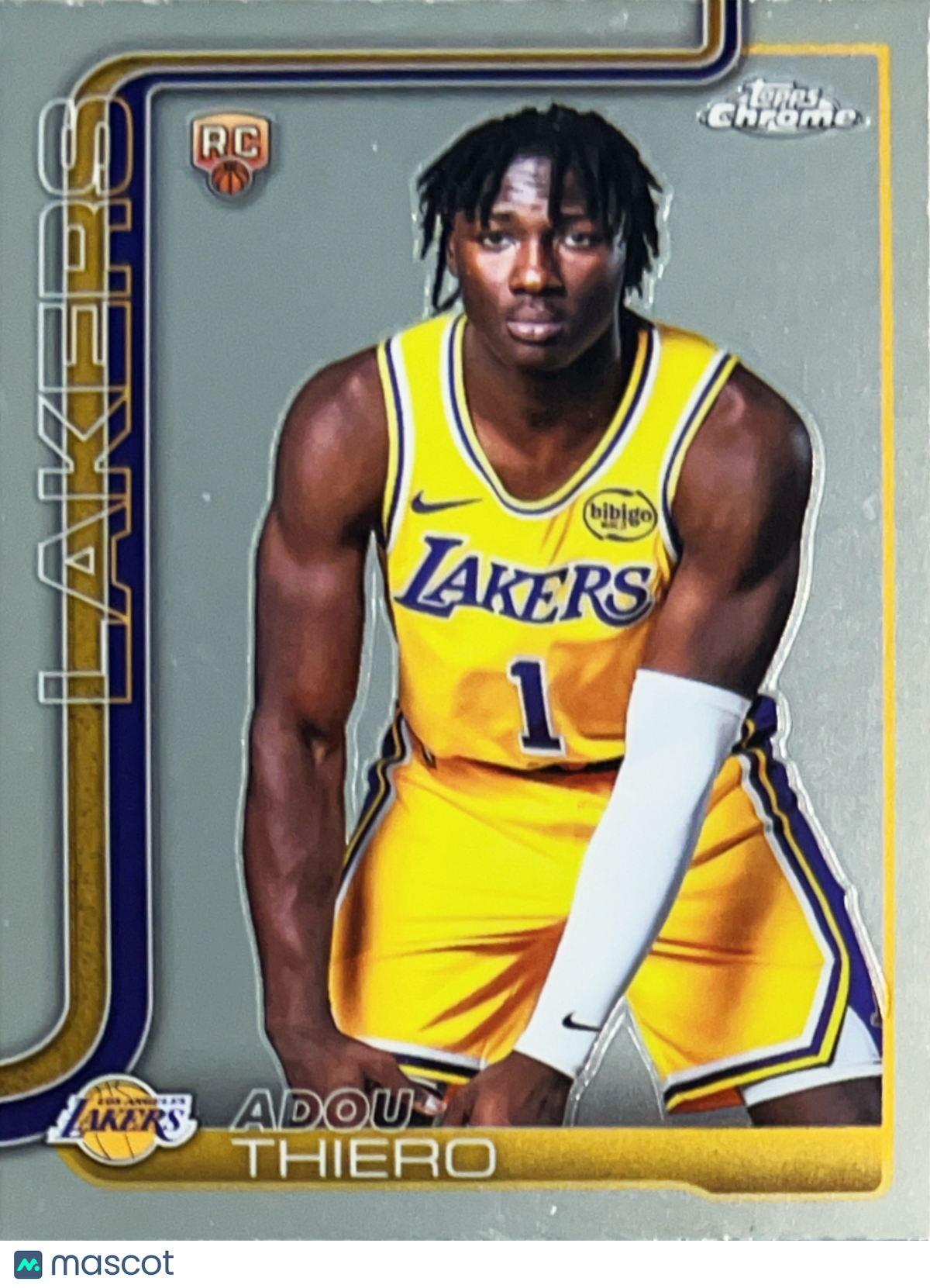 2025 Topps Chrome Adou Thiero #286 RC