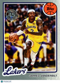 2025 Topps Chrome Basketball Jarred Vanderbilt #80BK-50 Silver Refractor