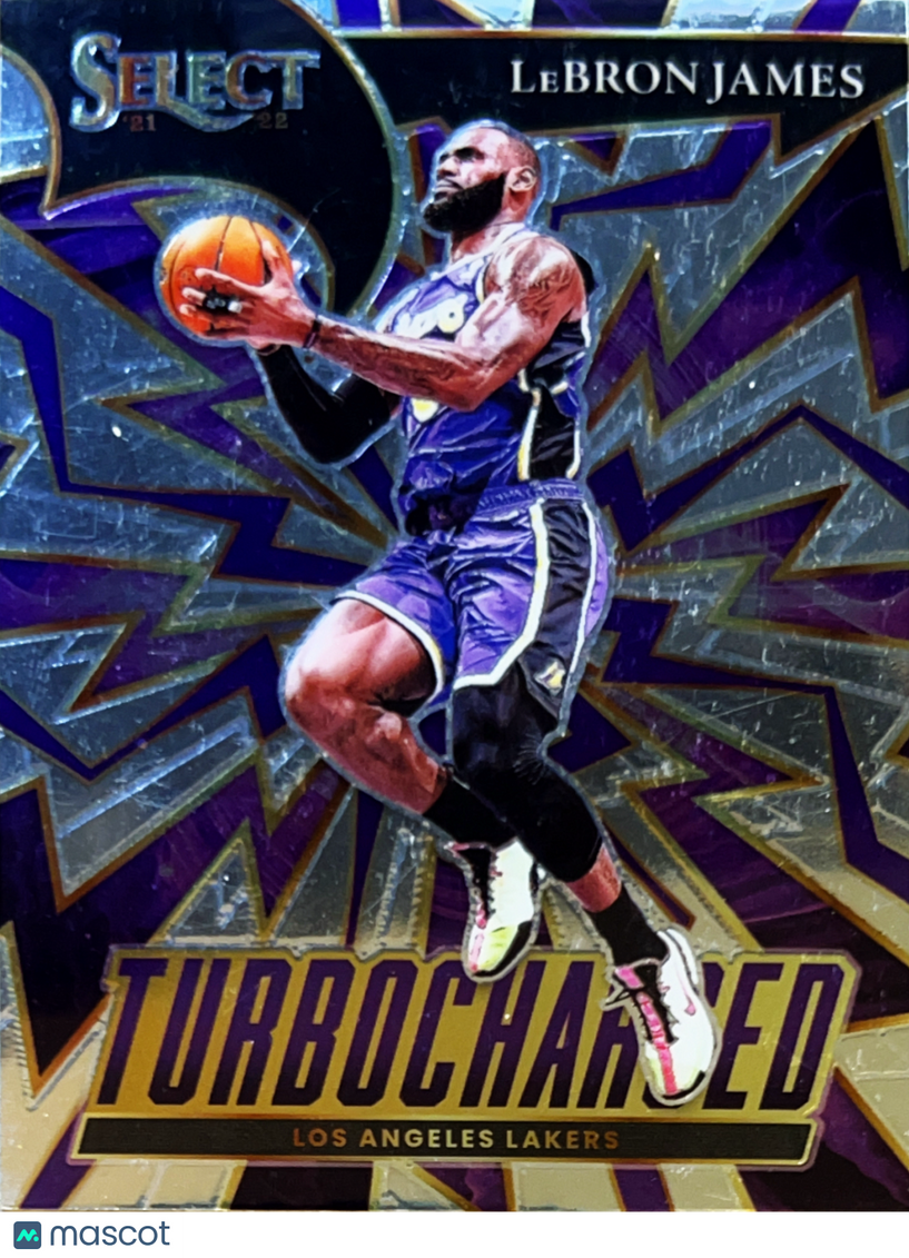 2022 Panini Select Turbocharged LeBron James #5