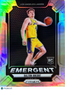 2024 Panini Prizm Emergent Dalton Knecht #10 Silver RC