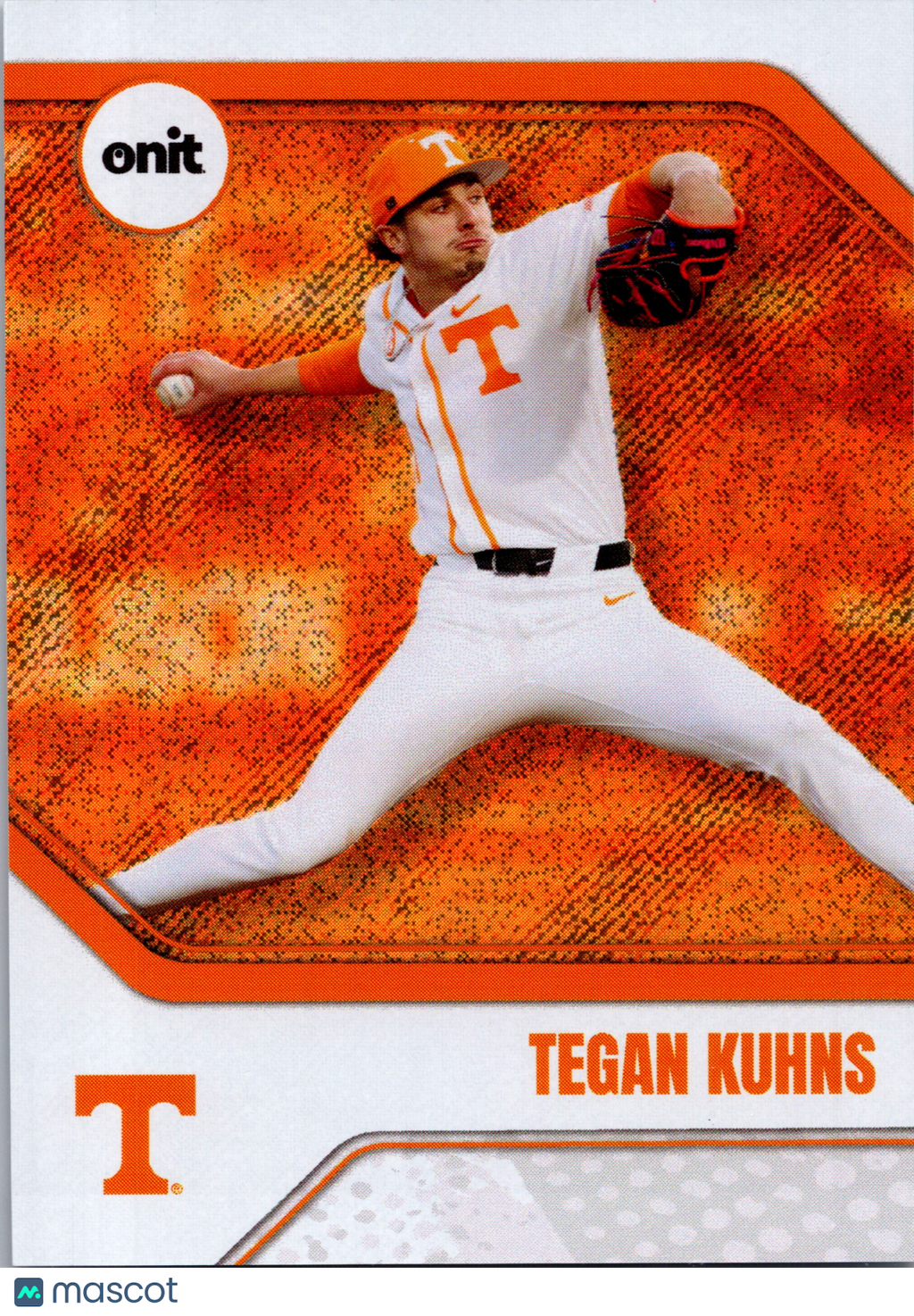 2026 ONIT Tennessee Baseball Tegan Kuhns #B-36 Orange