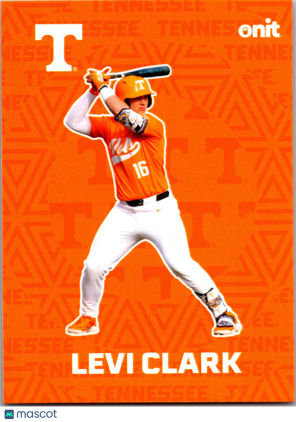 2026 ONIT Tennessee Baseball Levi Clark #F-6