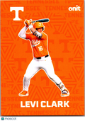 2026 ONIT Tennessee Baseball Levi Clark #F-6