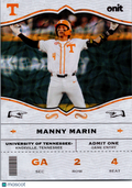 2026 Onit Tennessee Baseball Manny Marin #GA-5