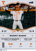 2026 Onit Tennessee Baseball Manny Marin #GA-5 General Admission