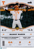 2026 ONIT Tennessee Baseball Manny Marin #GA-5