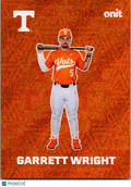 2026 ONIT Tennessee Baseball Garrett Wright #F-4