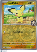 2025 Destined Rivals Ethan's Pichu Reverse Holo #71/182