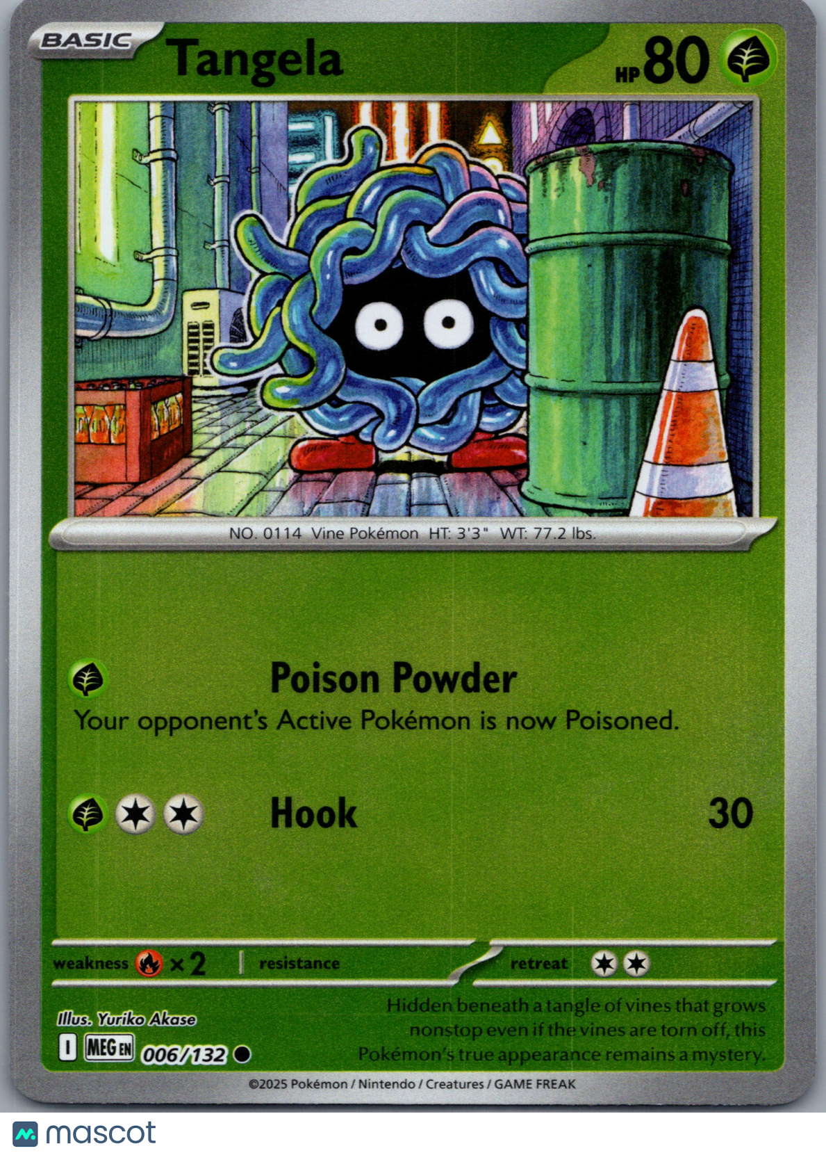 2025 Mega Evolution Tangela #6/132