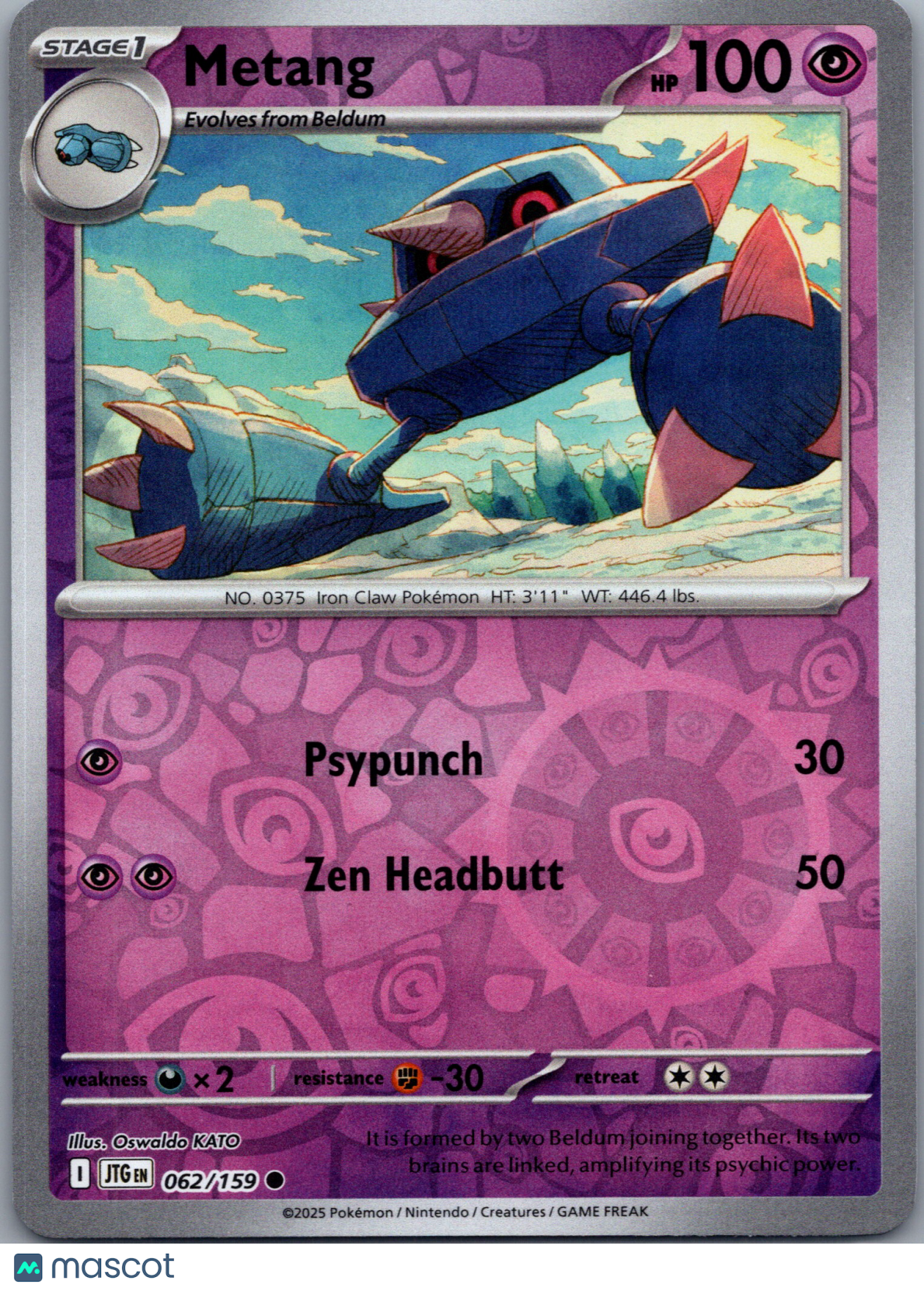 2025 Journey Together Metang Reverse Holo #62/159