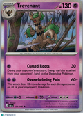 2026 Chaos Rising Trevenant Reverse Holo Rare #39/86