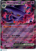 2025 Mega Evolution – Phantasmal Flames Mismagius EX Holo Double Rare RR #36/94