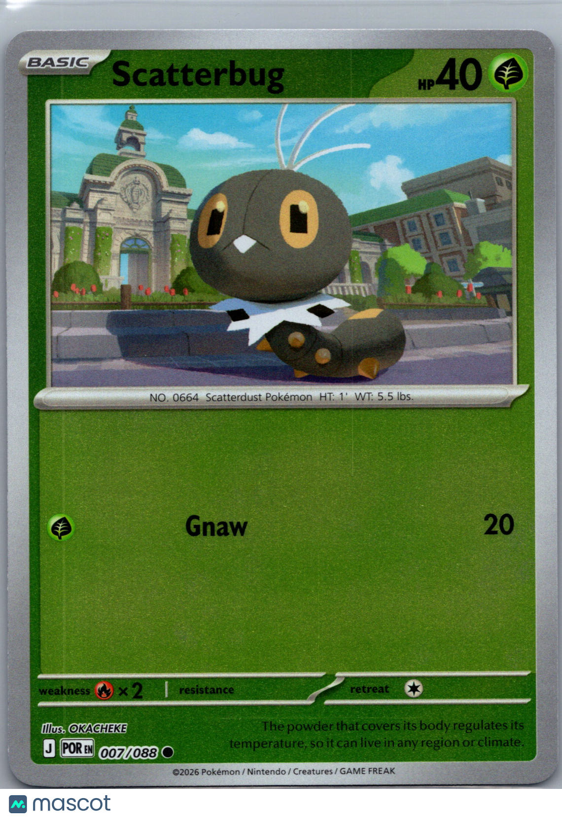 2026 Mega Evolution – Perfect Order Scatterbug #7/88