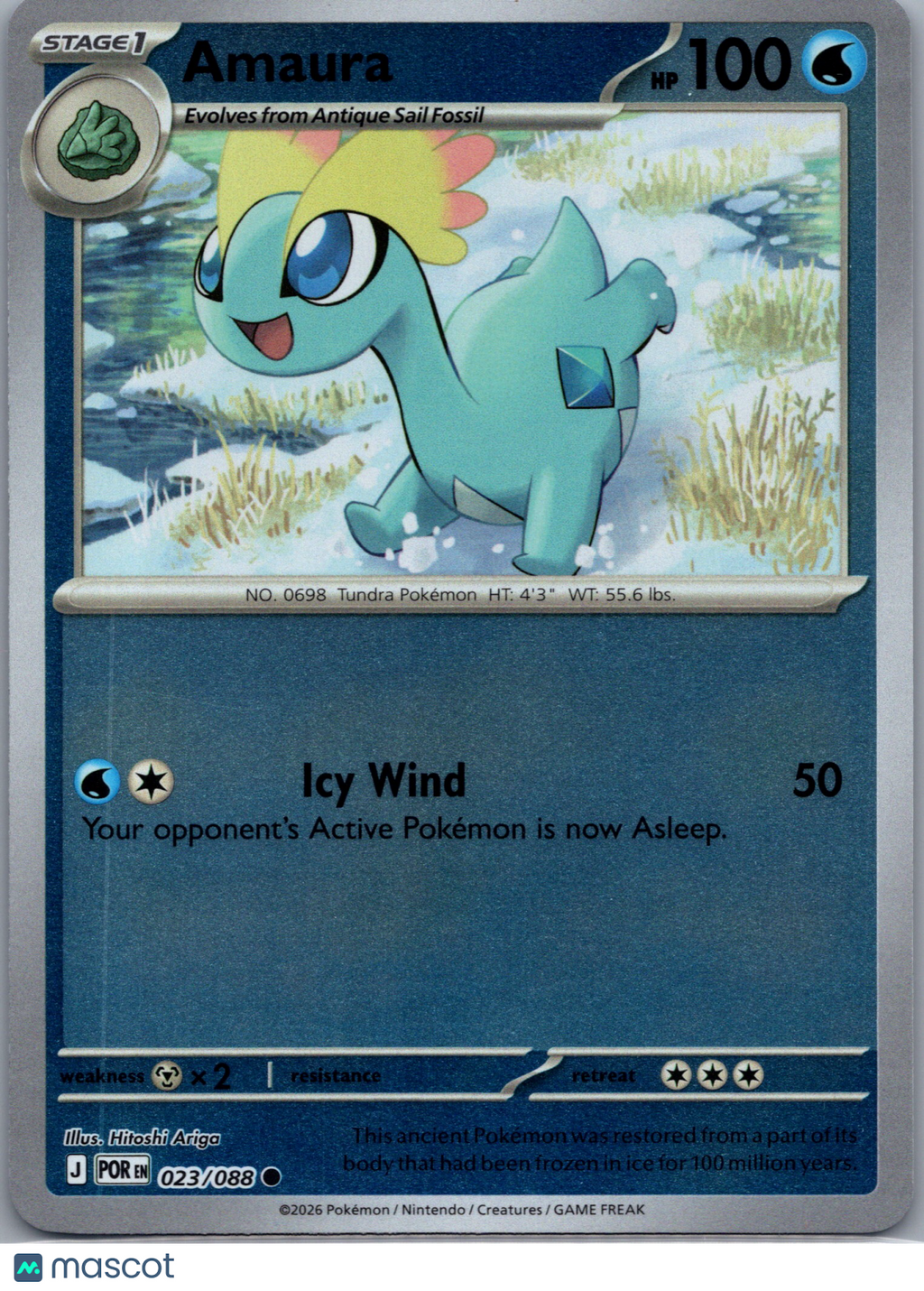 2026 Mega Evolution – Perfect Order Amaura #23/88