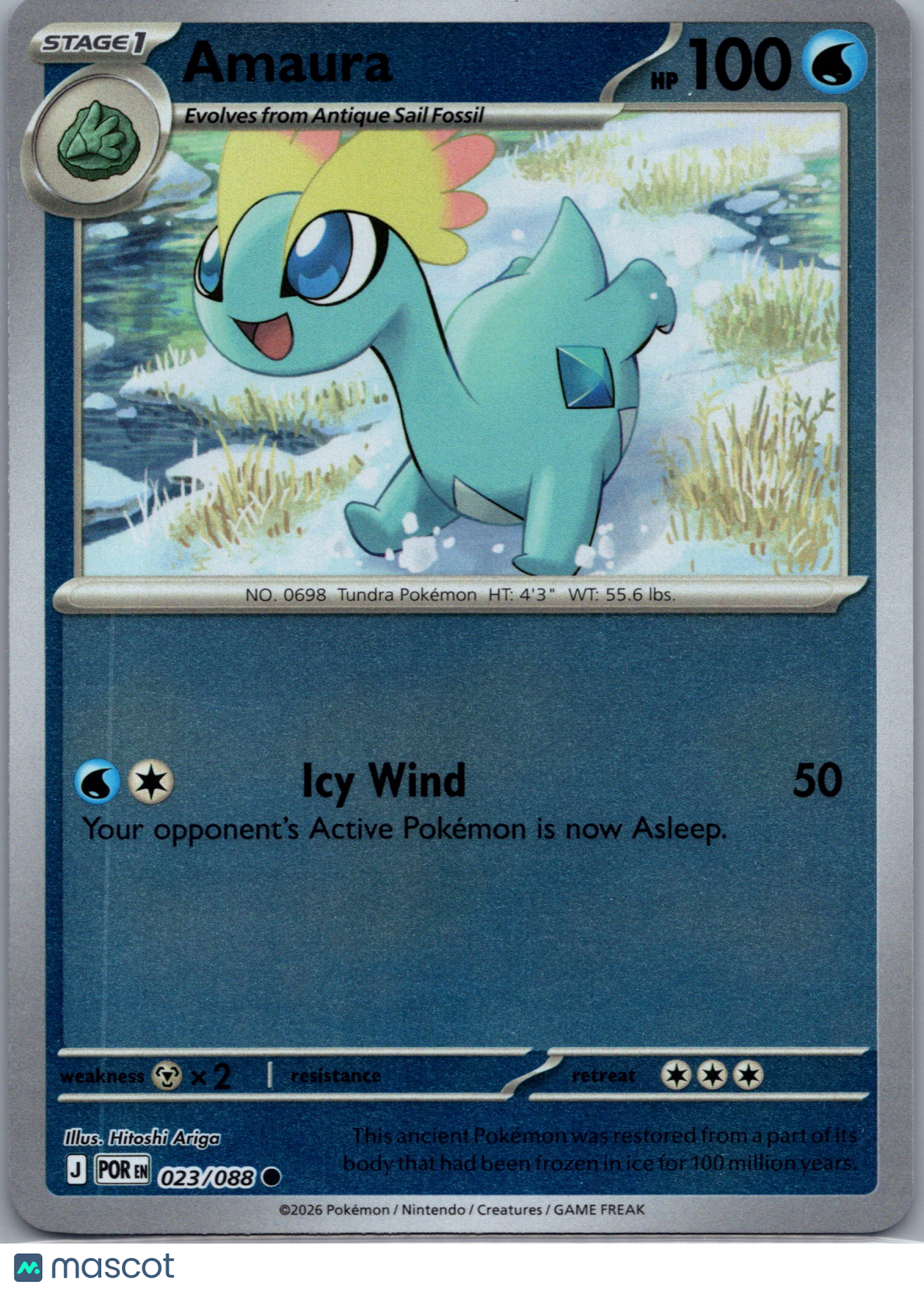 2026 Mega Evolution – Perfect Order Amaura #23/88