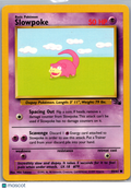 1999 Fossil Slowpoke #55/62