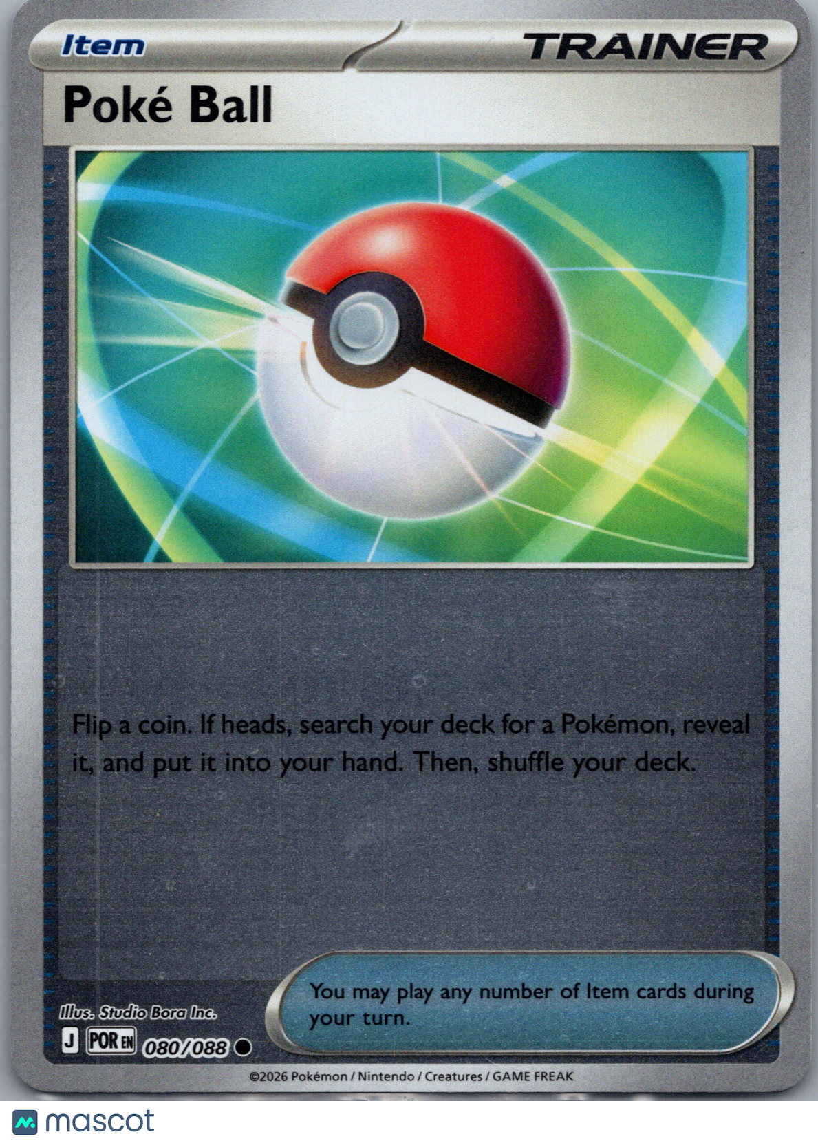 2026 Mega Evolution – Perfect Order Poké Ball #80/88