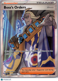 2023 Paldea Evolved Boss's Orders Holo Secret Rare FA #248/193