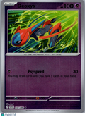 2026 Chaos Rising Deoxys Holo Uncommon #34/86