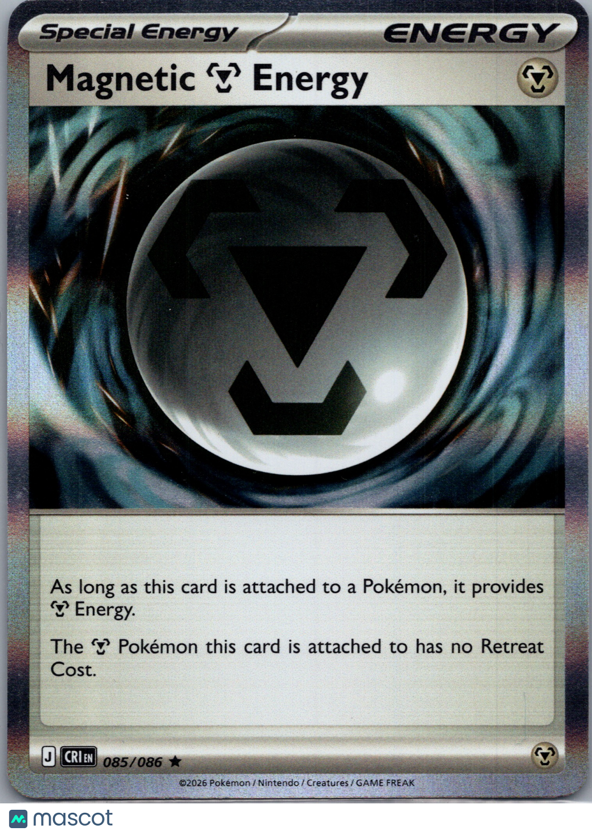 2026 Chaos Rising Magnetic Energy Holo Rare #85/86