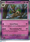 2026 Chaos Rising Trevenant Reverse Holo Rare #39/86