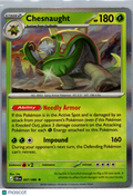 2026 Chaos Rising Chesnaught Holo Rare #7/86