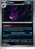 2026 Chaos Rising Crobat Holo Rare #51/86