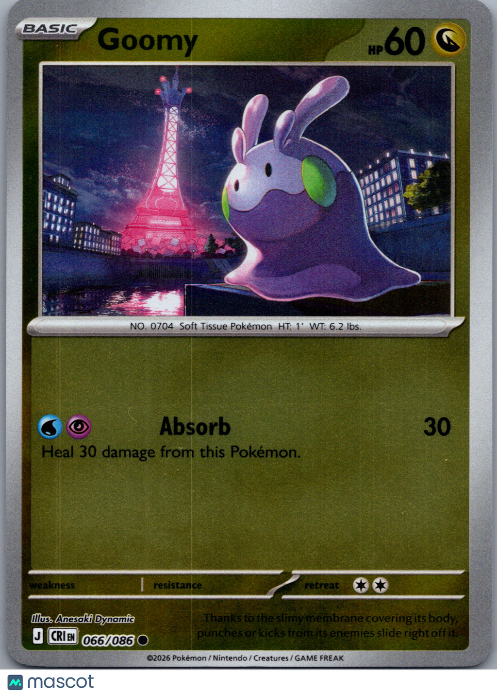 2026 Chaos Rising Goomy #66/86