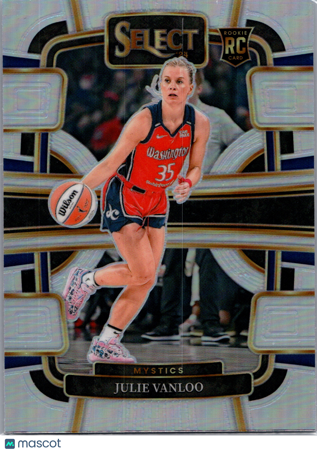 2024 Panini Select WNBA Julie Vanloo #57 Concourse RC