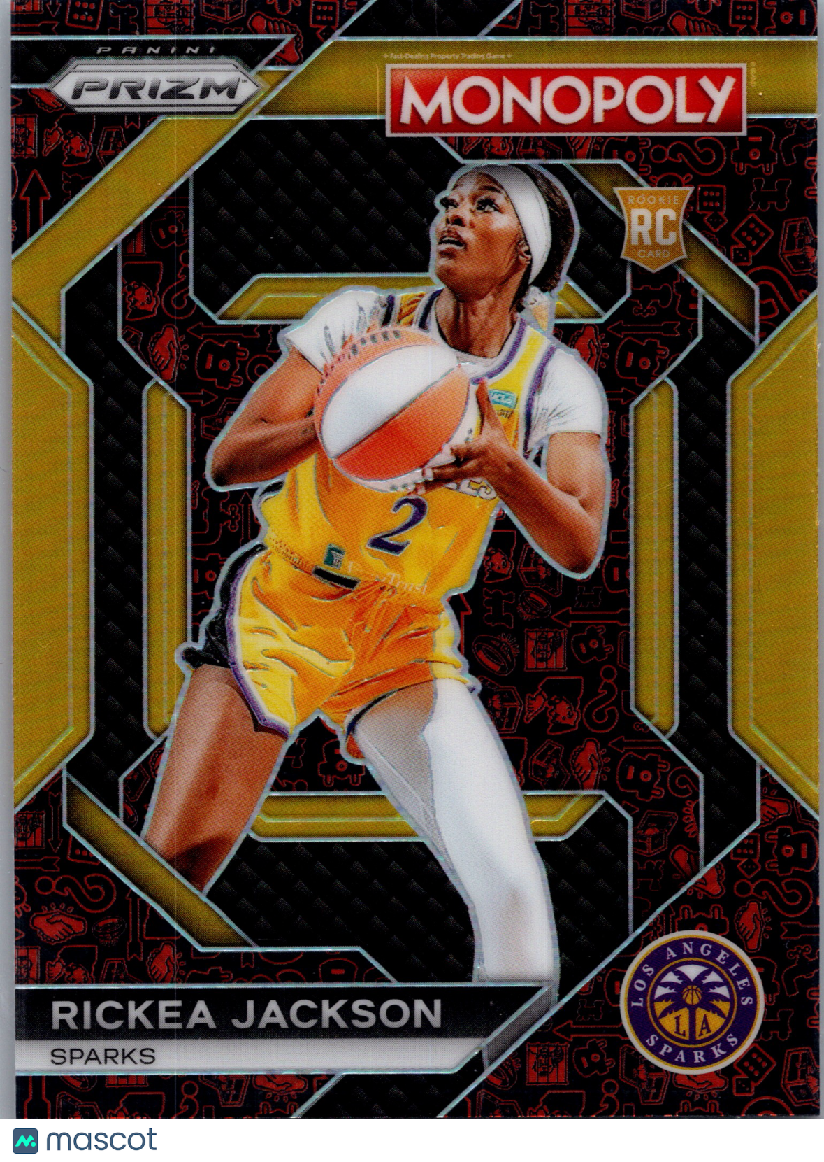 2024 Panini Prizm Monopoly Basketball Rickea Jackson #WNBA25 RC