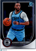 2025 Bowman Chrome Norman Powell #BCV-192
