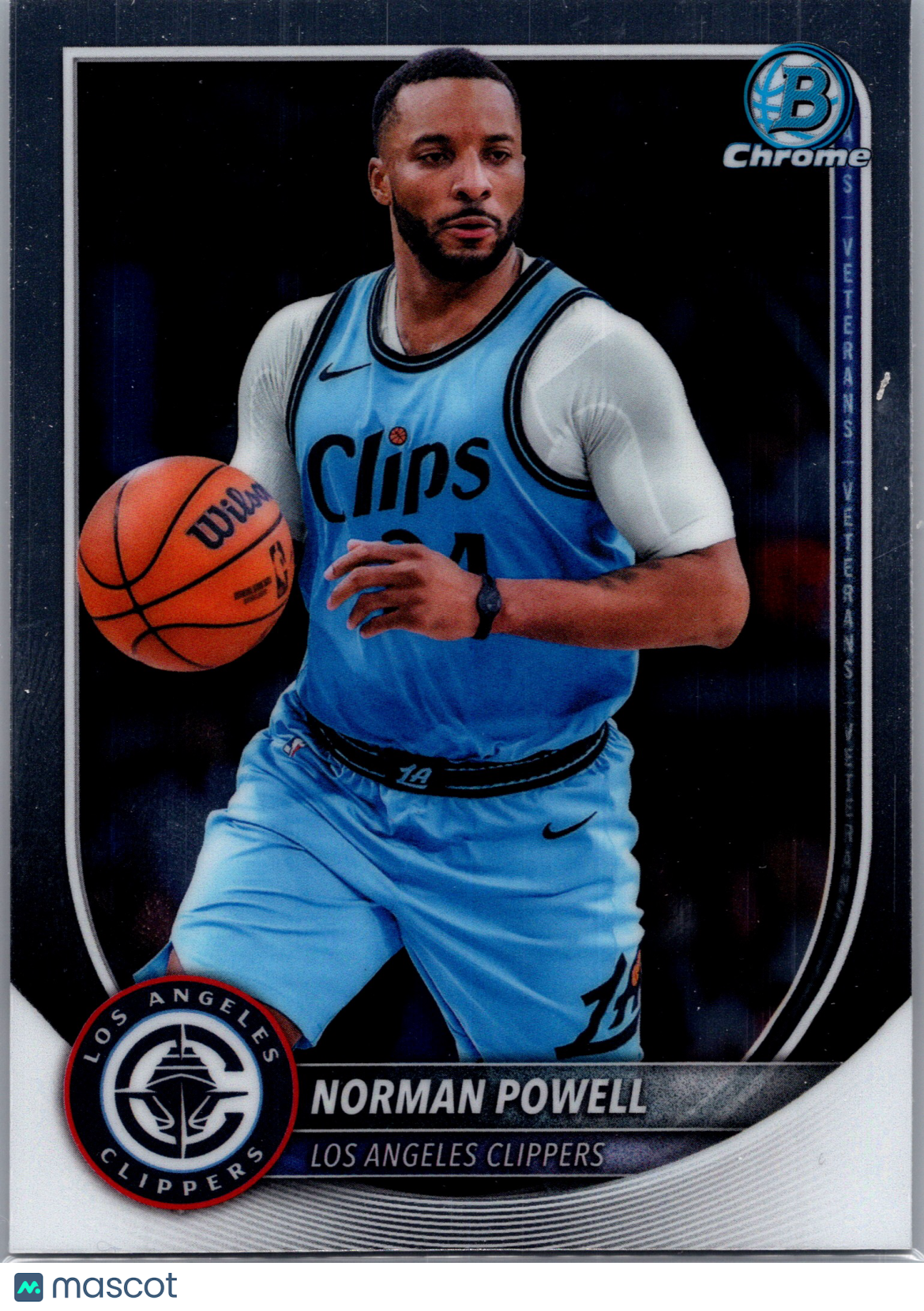 2025 Bowman Chrome Norman Powell #BCV-192