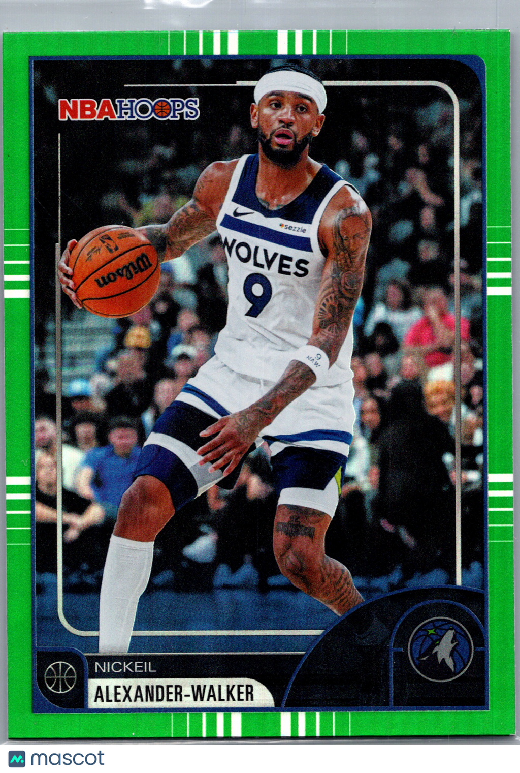 2026 Topps NBA Hoops Nickeil Alexander-Walker #134 Green